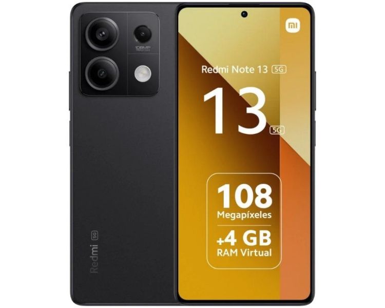 Xiaomi Redmi Note 13 5G 6GB 128GB NEGRO